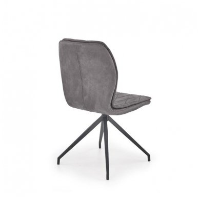 K237 grey metal chair 2