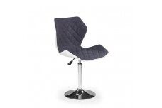 MATRIX 2 bar stool, color: white / grey