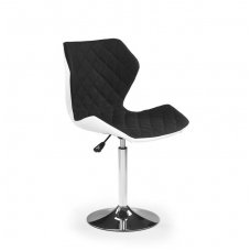 MATRIX 2 black bar stool with turnover function