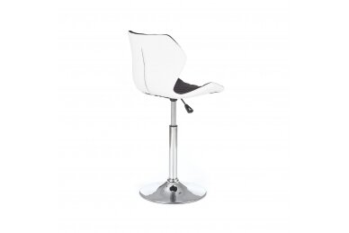 MATRIX 2 bar stool, color: white / black 2