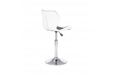 MATRIX 2 bar stool, color: white / grey 2