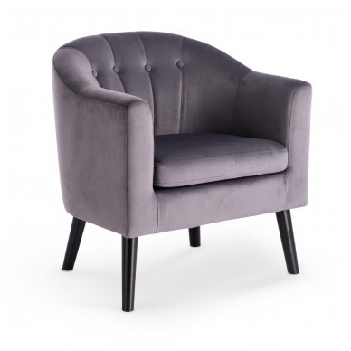 MARSHAL grey soft armchair