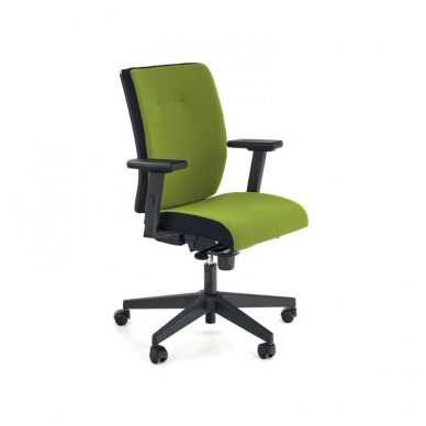 POP green office chair on wheels