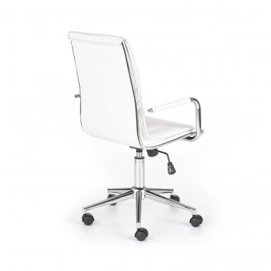 PORTO 2 white office chair on wheels 2