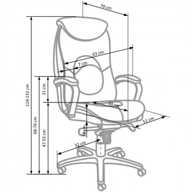 QUAD guide office chair on wheels 4