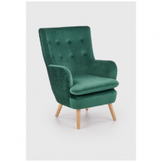 RAVEL кресло  темно-зеленое