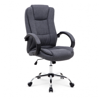 RELAX 2 tamsiai pilka vadovo biuro kėdė