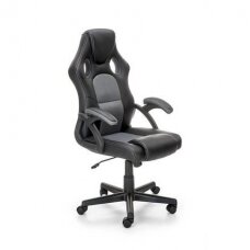 BERKEL черный / серый офисный стул с колесиками