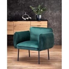 BRASIL dark green armchair