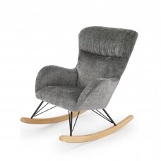CASTRO grey swinging armchair