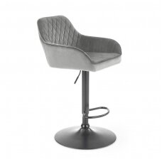 H-103 Барный стул серый