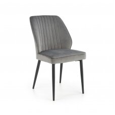 K432 pilka metalinė kėdė