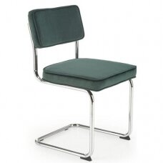 K510 tamsiai žalia kėdė