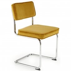 K510 garstyčių spalvos kėdė