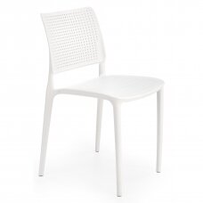 K514 balta plastikinė kėdė