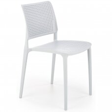 K514 šviesiai mėlyna plastikinė kėdė
