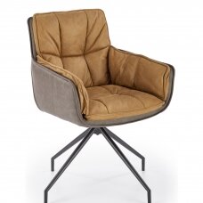 K523 brown metal chair