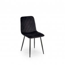 K525 juoda metalinė kėdė
