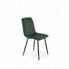 K525 dark green metal chair