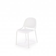 K532 balta pastikinė kėdė