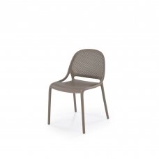 K532 khaki plastic chair