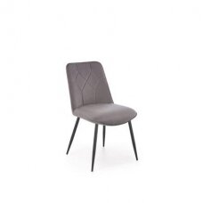 K539 серый металлический стул