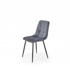 K547 pilka metalinė kėdė