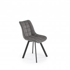 K549 grey metal chair