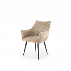 K559 smėlio spalvos metalinė kėdė
