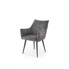 K559 серый металлический стул
