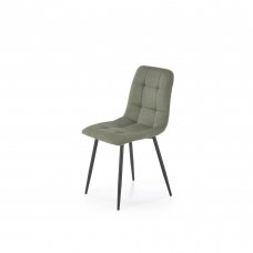 K560 olive colored metal chair