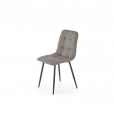 K560 серый металлический стул