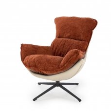 LOBSTER cinnamon / mocha colored armchair