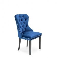 MIYA mėlyna medinė kėdė