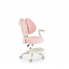 PANCO pink office chair on wheels