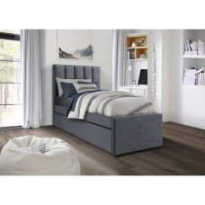 RUSSO 90 grey double bed