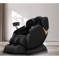 SOLARIA black leisure chair with massage function