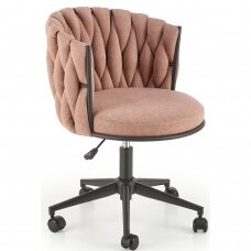 TALON pink office chair on wheels