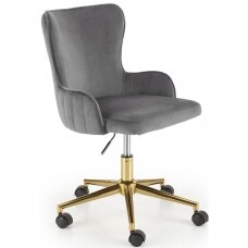 TIMOTEO grey office chair on wheels