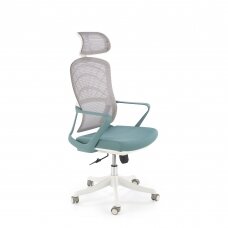 VESUVIO 2 turquoise color office chair on wheels