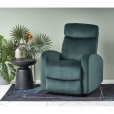 WONDER темно-зеленое кресло с функцией качания