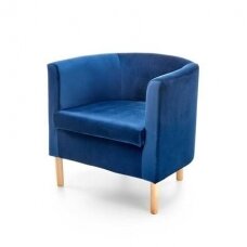 CLUBBY 2 синee кресло