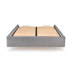 MODULO 160 серая кровать с ящиком для постельных принадлежностей