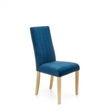 DIEGO 3 mėlyna medinė kėdė