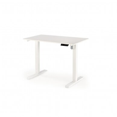B-53 white desk with height adjustment function 2