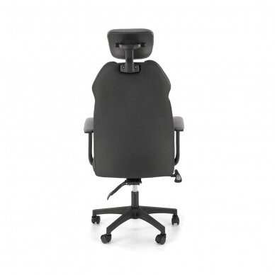 CHRONO grey guide office chair on wheels 3
