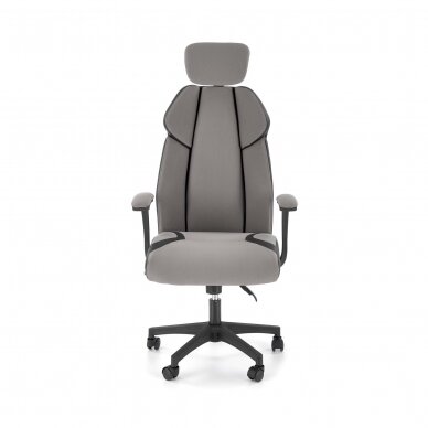 CHRONO grey guide office chair on wheels
