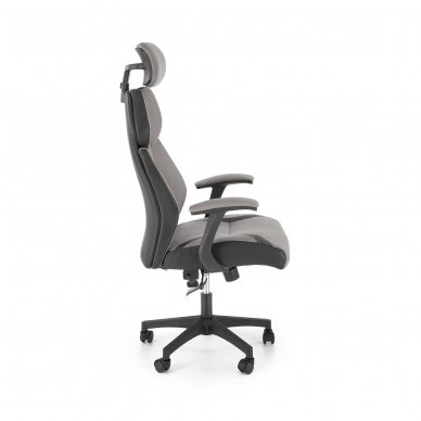 CHRONO grey guide office chair on wheels 4