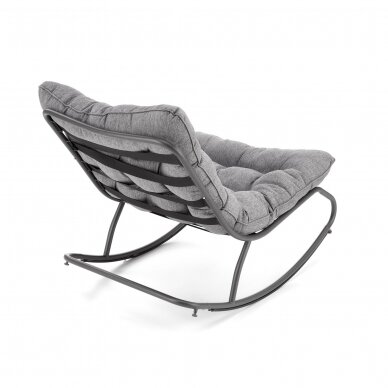 GATTO grey swinging armchair 3
