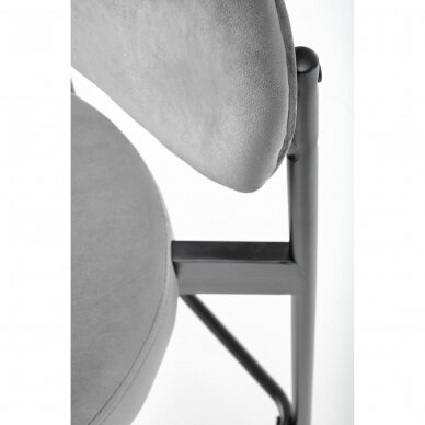 H-108 gray bar stool 4